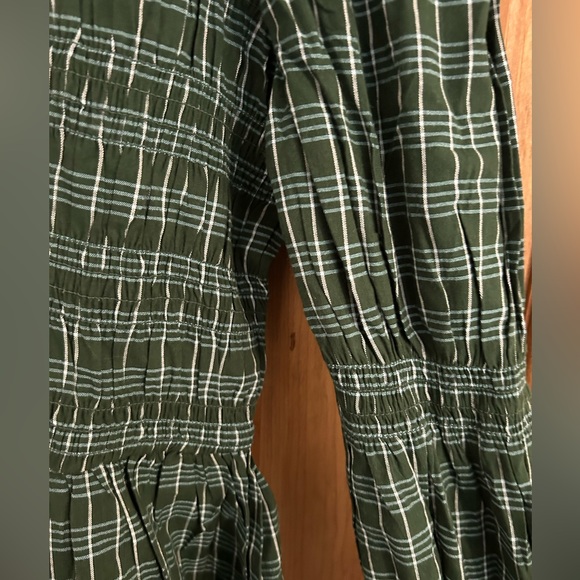 L Universal Thread Plaid Ribbed Top - Picture 2 of 4